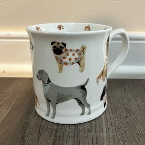 Cooksmart - ‘Dog Breeds’ Fine China mug.